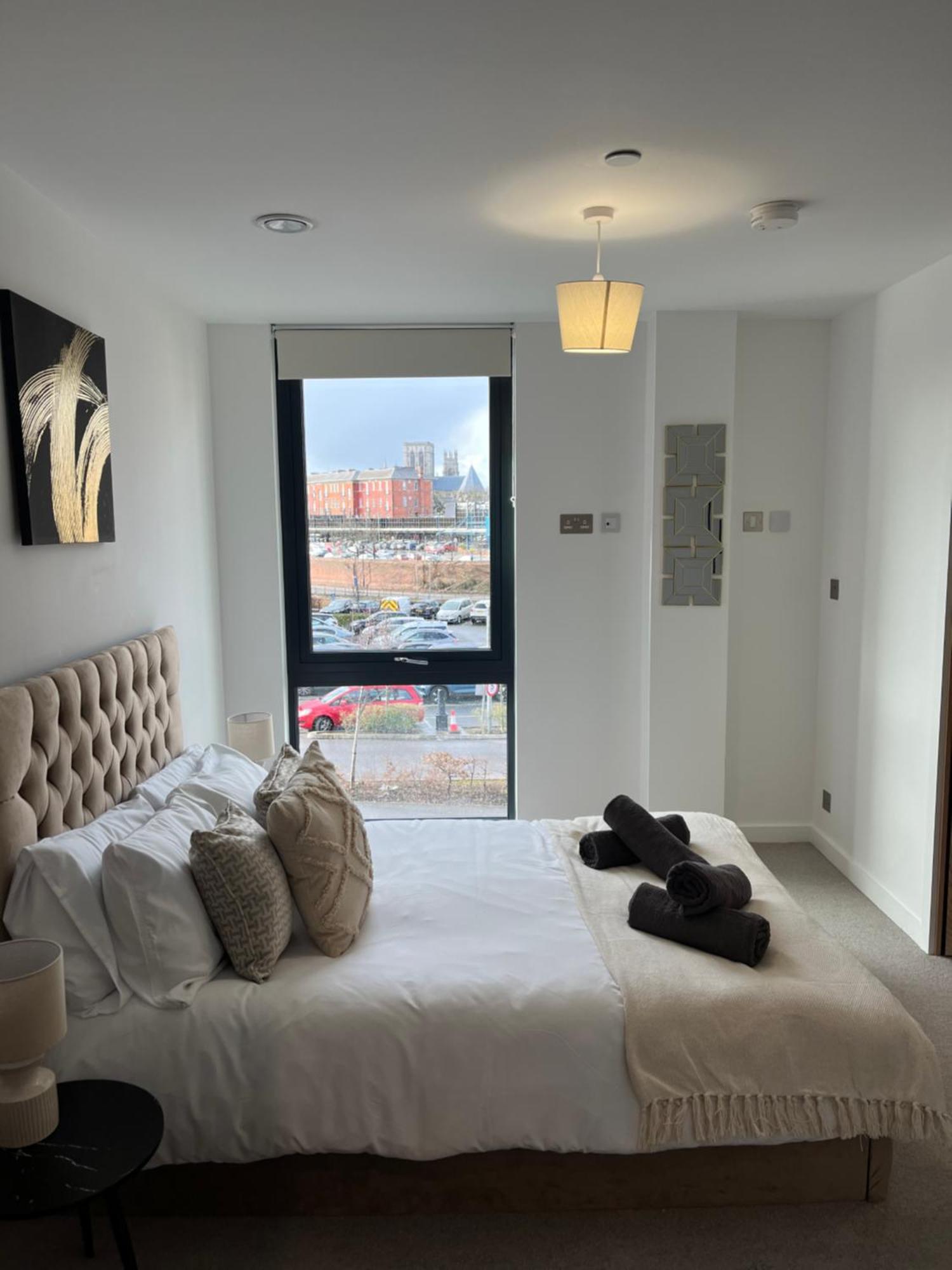Superb New Build City Centre Flat And Gym York Exterior photo